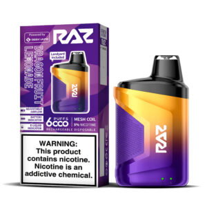 Dragon Fruit Lemonade Flavor RAZ CA6000 Disposable Vape
