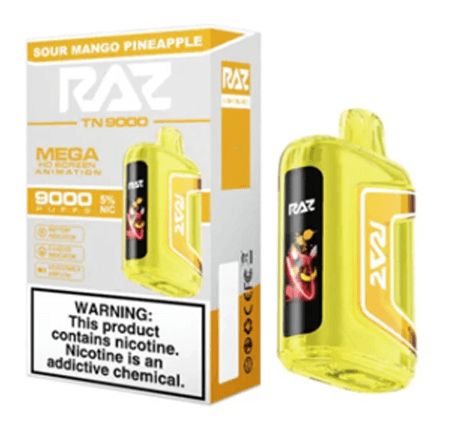 Sour Mango Pineapple Raz Vape Sour Mango Pineapple Raz Vape