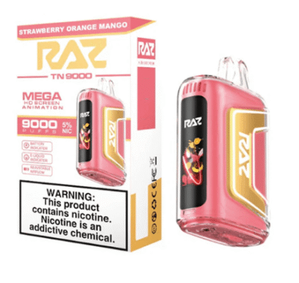 Mango Raz Pod Strawberry Orange Mango RAZ TN9000 Vape | 9,000 Puffs